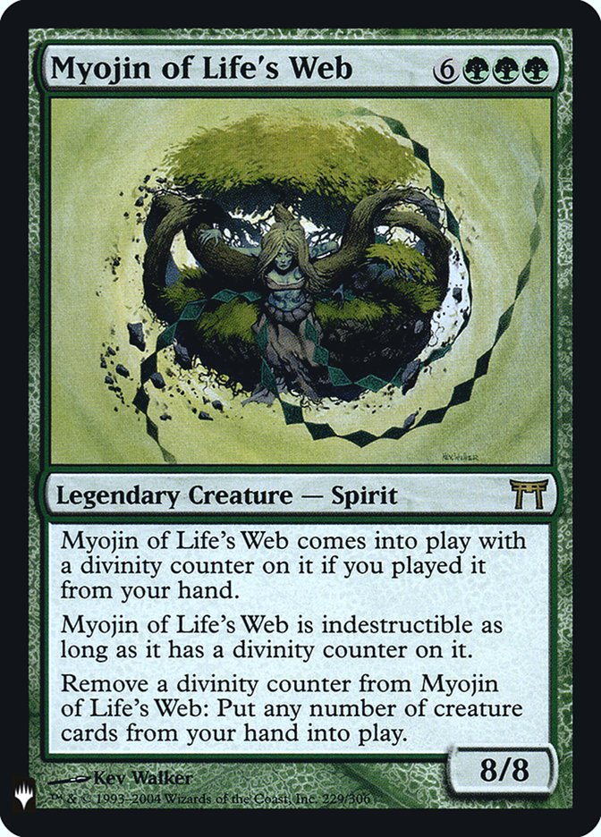 Myojin of Life's Web [Mystery Booster] | Fandemonia Ltd