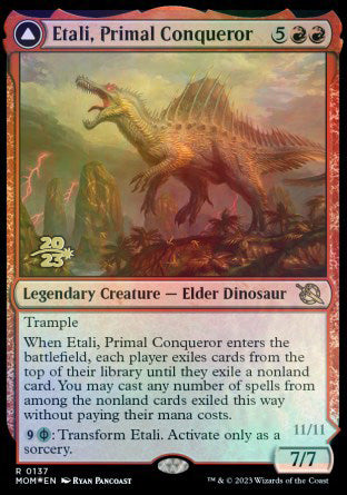 Etali, Primal Conqueror // Etali, Primal Sickness [March of the Machine Prerelease Promos] | Fandemonia Ltd