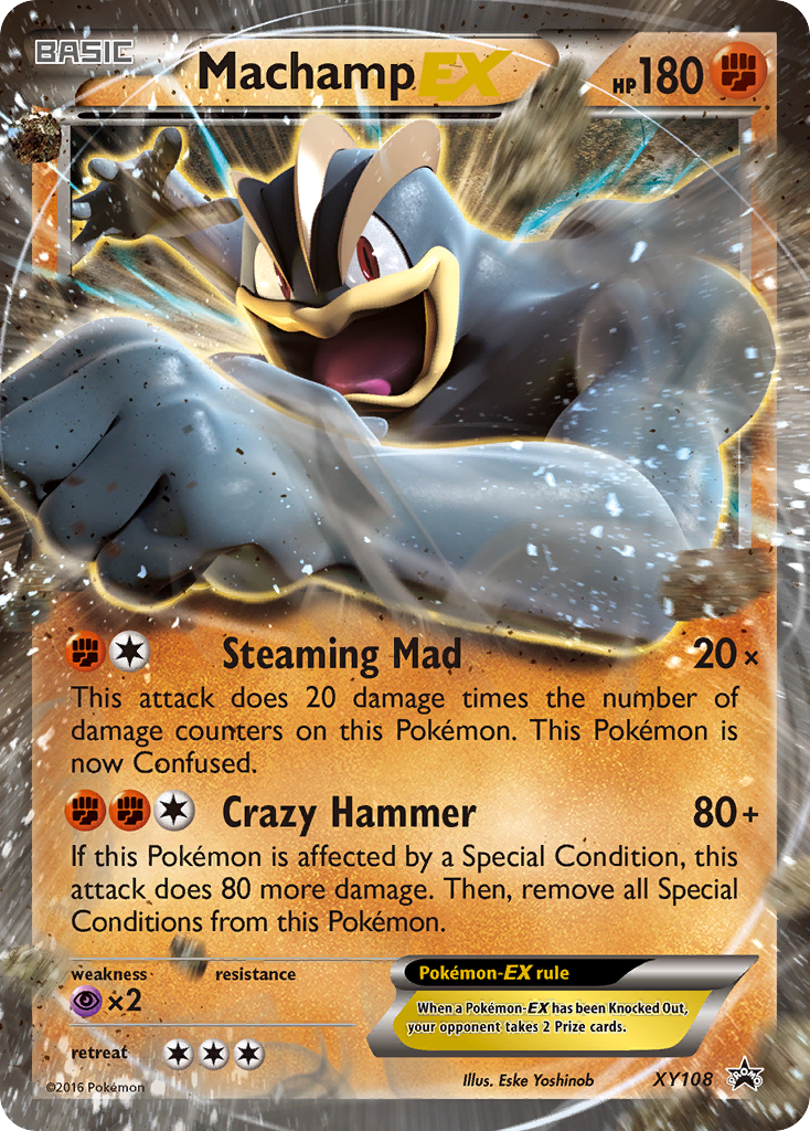 Machamp EX (XY108) [XY: Black Star Promos] | Fandemonia Ltd
