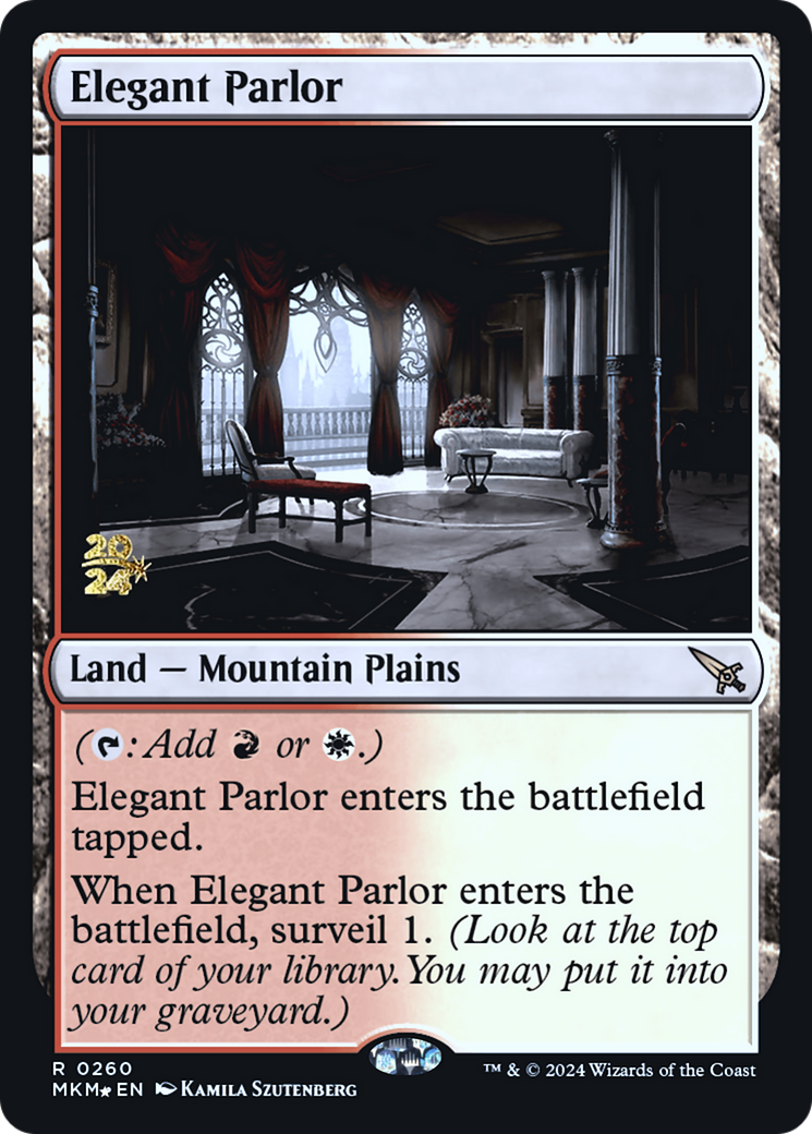 Elegant Parlor [Murders at Karlov Manor Prerelease Promos] | Fandemonia Ltd