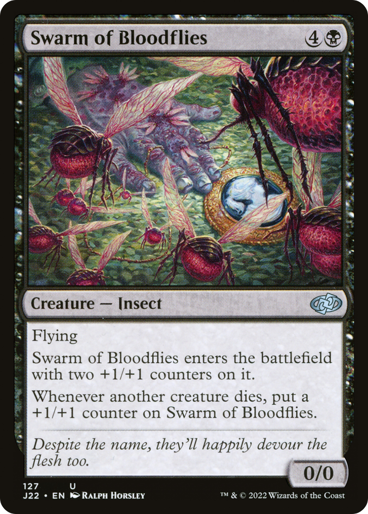Swarm of Bloodflies [Jumpstart 2022] | Fandemonia Ltd