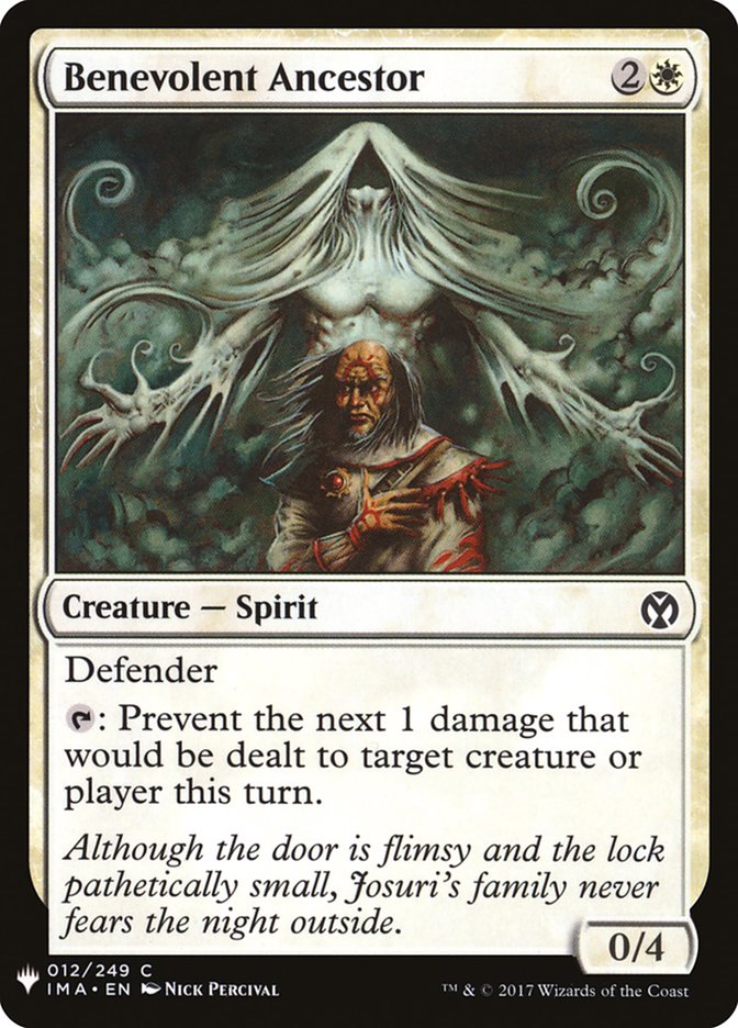 Benevolent Ancestor [Mystery Booster] | Fandemonia Ltd