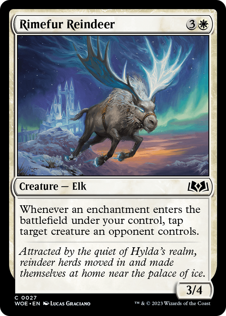 Rimefur Reindeer [Wilds of Eldraine] | Fandemonia Ltd