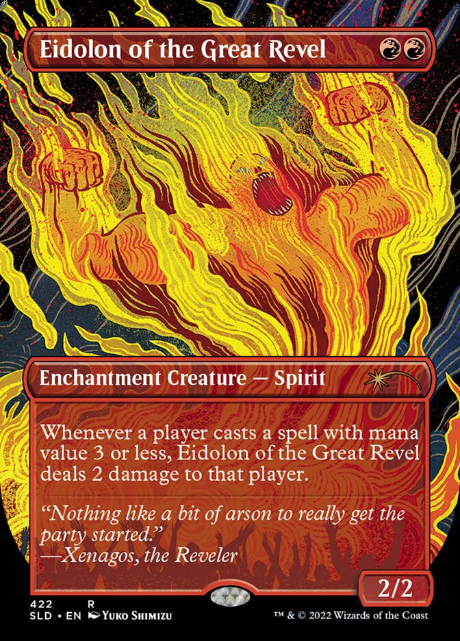 Eidolon of the Great Revel (Borderless) [Secret Lair Drop Series] | Fandemonia Ltd