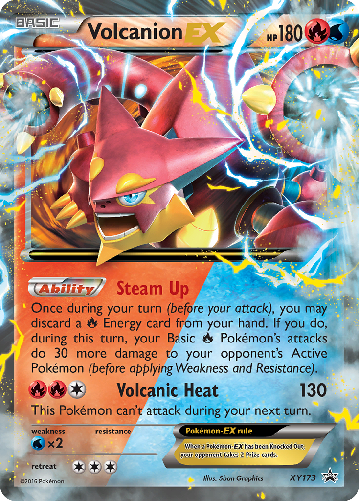 Volcanion EX (XY173) [XY: Black Star Promos] | Fandemonia Ltd