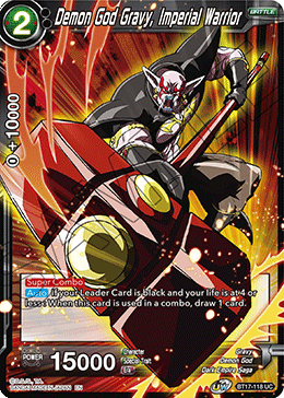 Demon God Gravy, Imperial Warrior (BT17-118) [Ultimate Squad] | Fandemonia Ltd