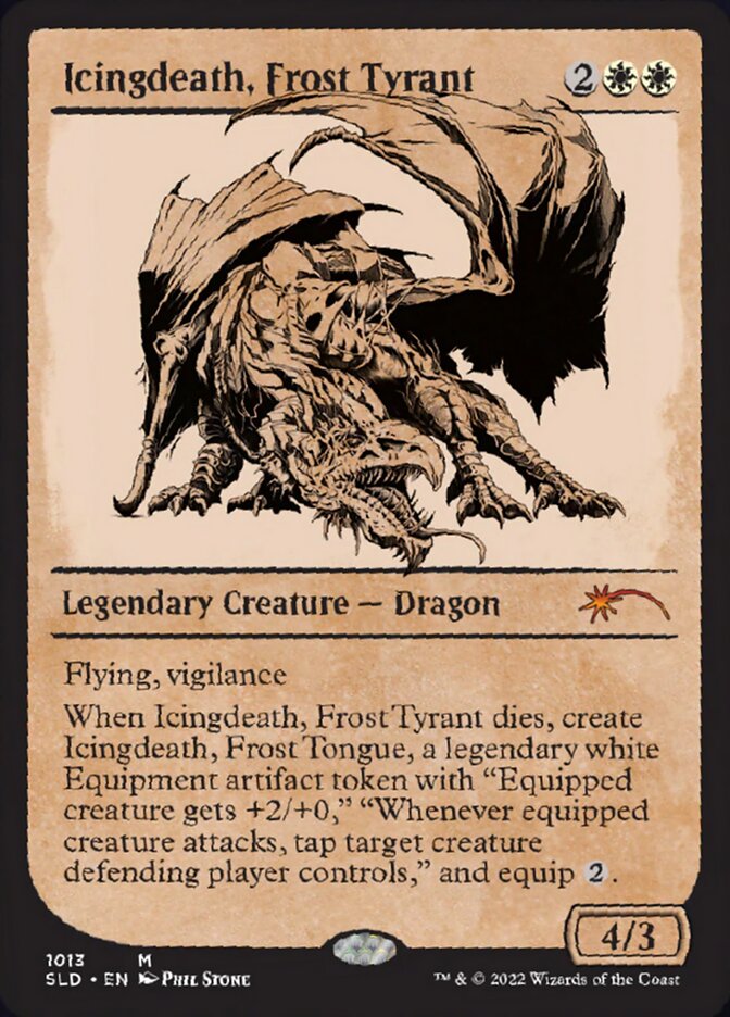 Icingdeath, Frost Tyrant (Showcase) [Secret Lair Drop Series] | Fandemonia Ltd