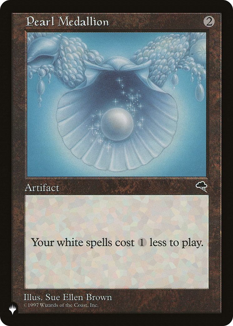 Pearl Medallion [Secret Lair: Angels] | Fandemonia Ltd