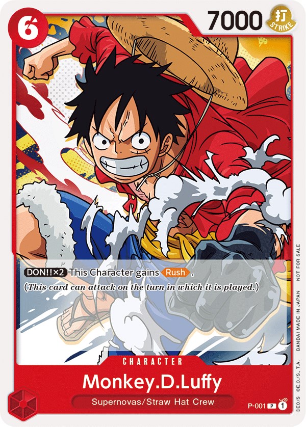 Monkey.D.Luffy (Super Pre-Release) [Participant] [One Piece Promotion Cards] | Fandemonia Ltd