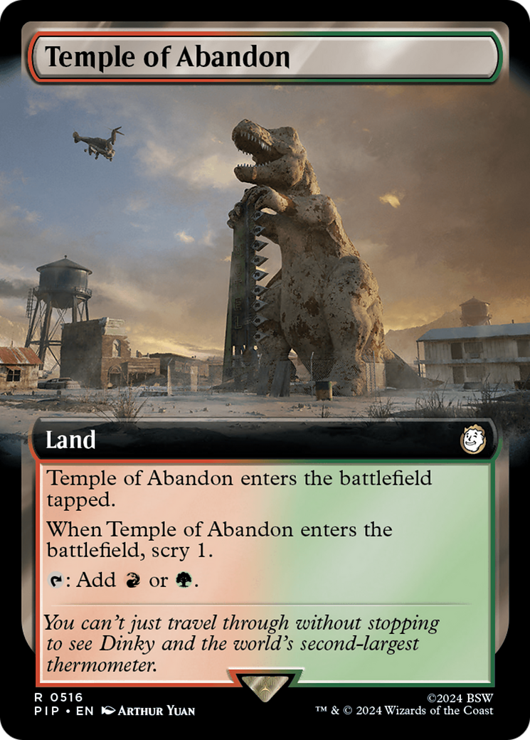 Temple of Abandon (Extended Art) [Fallout] | Fandemonia Ltd