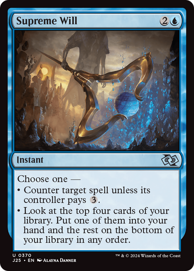 Supreme Will [Foundations Jumpstart] | Fandemonia Ltd