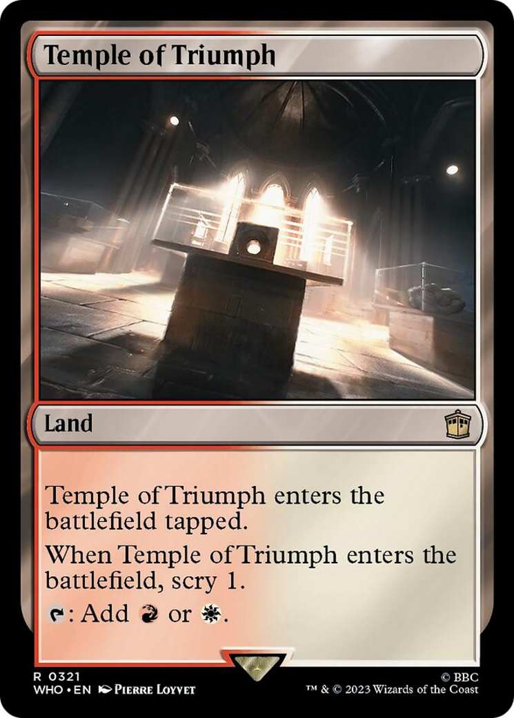 Temple of Triumph [Doctor Who] | Fandemonia Ltd