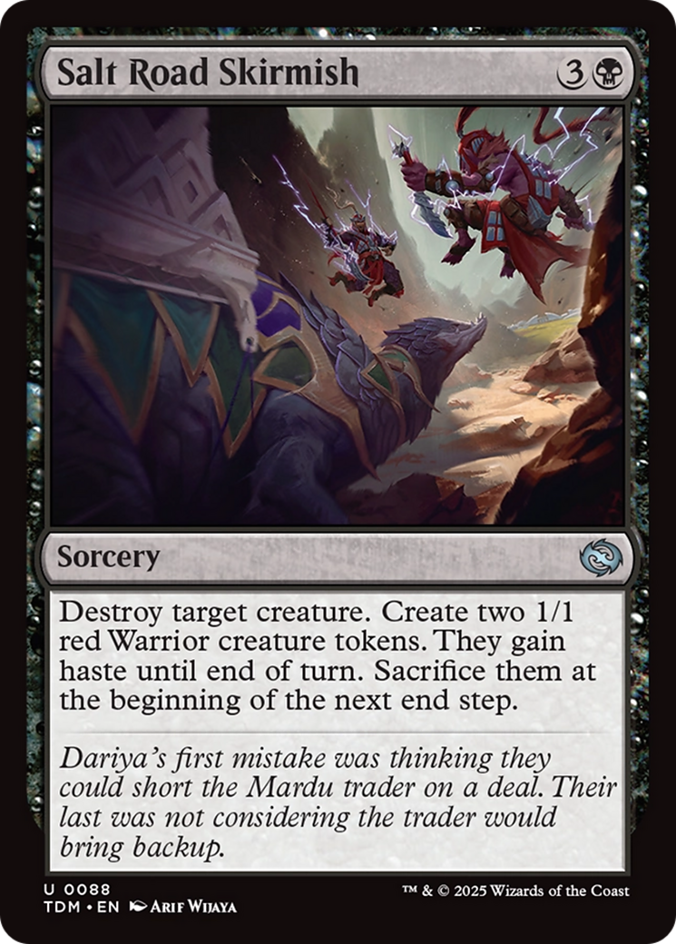 Salt Road Skirmish [Tarkir: Dragonstorm] | Fandemonia Ltd