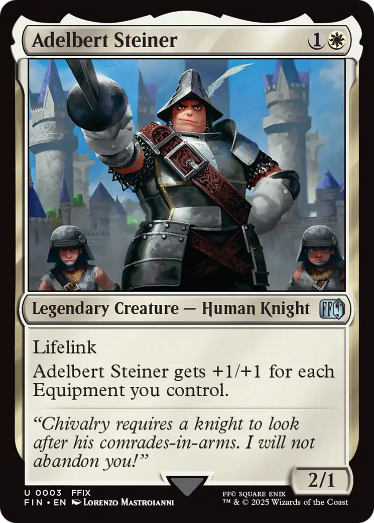 Adelbert Steiner [FINAL FANTASY] | Fandemonia Ltd