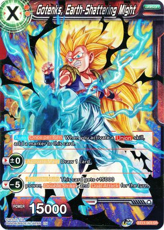 Gotenks, Earth-Shattering Might (BT11-003) [Vermilion Bloodline] | Fandemonia Ltd