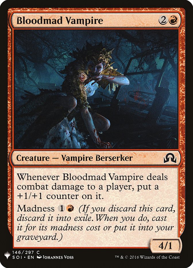 Bloodmad Vampire [Mystery Booster] | Fandemonia Ltd