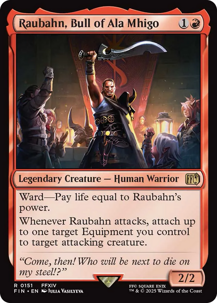 Raubahn, Bull of Ala Mhigo [FINAL FANTASY] | Fandemonia Ltd