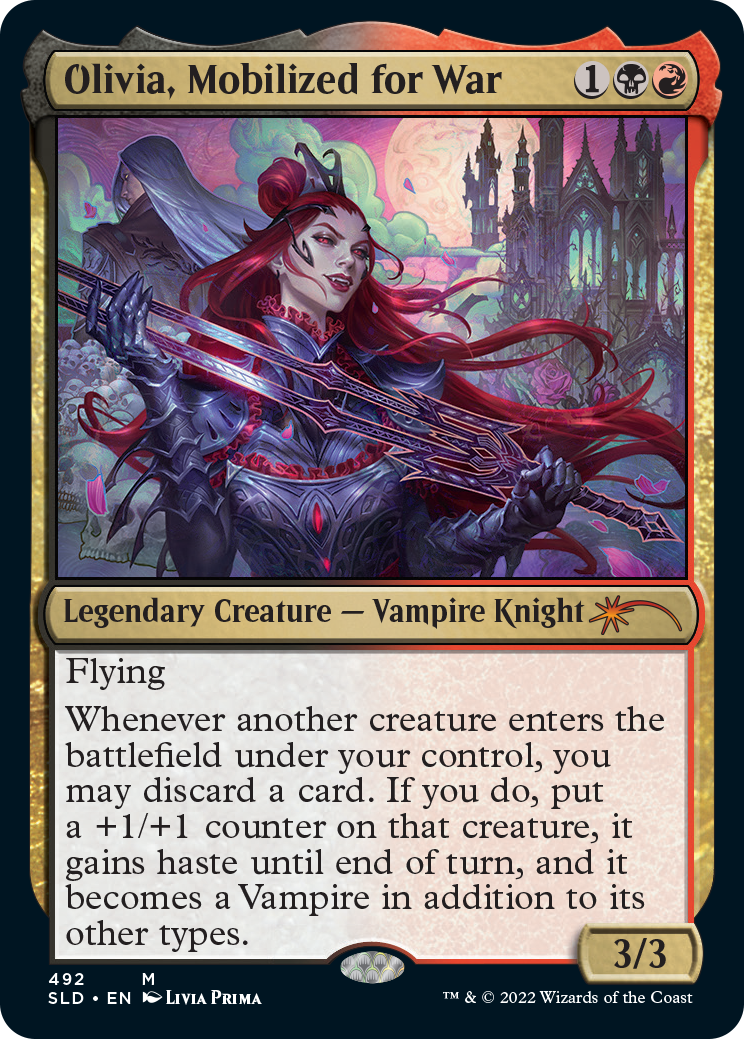 Olivia, Mobilized for War [Secret Lair Drop Series] | Fandemonia Ltd