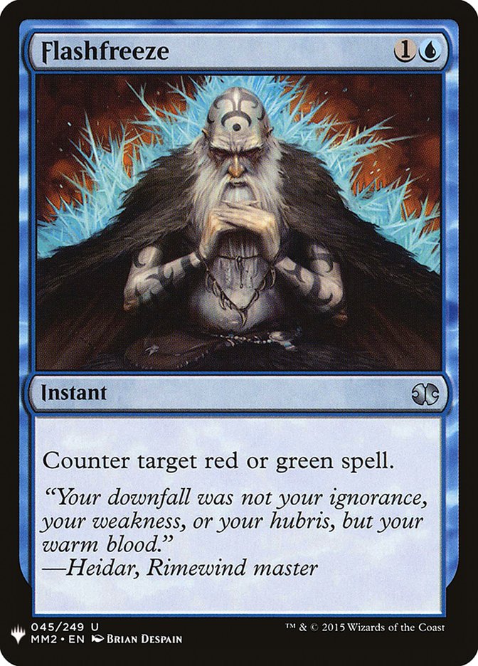 Flashfreeze [Mystery Booster] | Fandemonia Ltd
