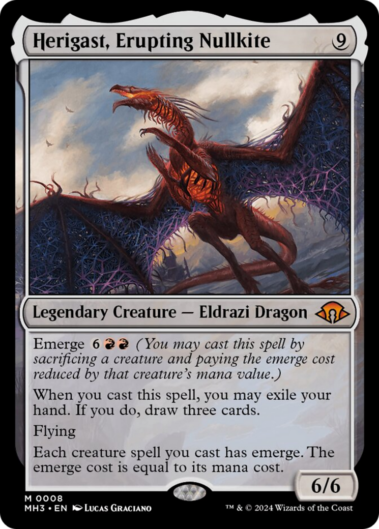 Herigast, Erupting Nullkite [Modern Horizons 3] | Fandemonia Ltd