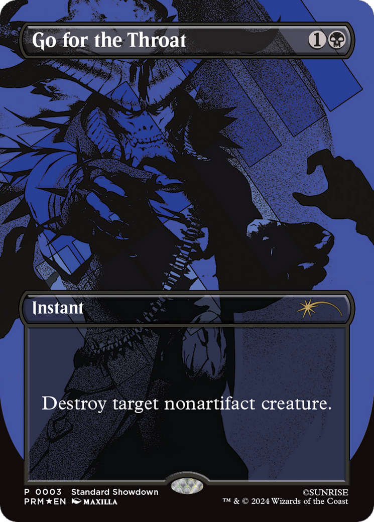 Go for the Throat [Standard Showdown Promos] | Fandemonia Ltd