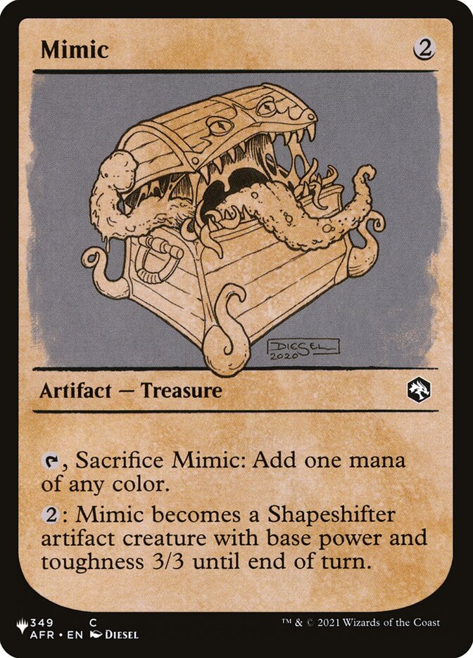 Mimic (Showcase) [The List] | Fandemonia Ltd
