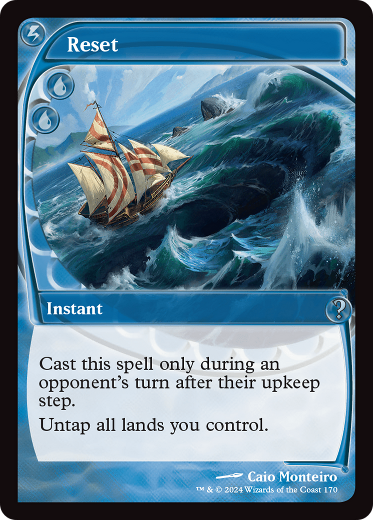 Reset (Future Sight) [Mystery Booster 2] | Fandemonia Ltd