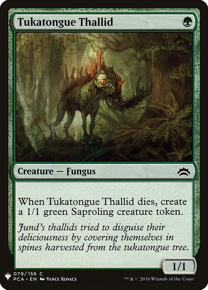 Tukatongue Thallid [Mystery Booster] | Fandemonia Ltd