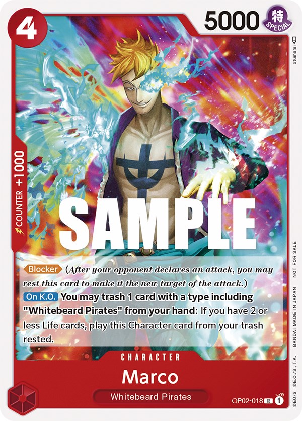 Marco (Promotion Pack 2023) [One Piece Promotion Cards] | Fandemonia Ltd