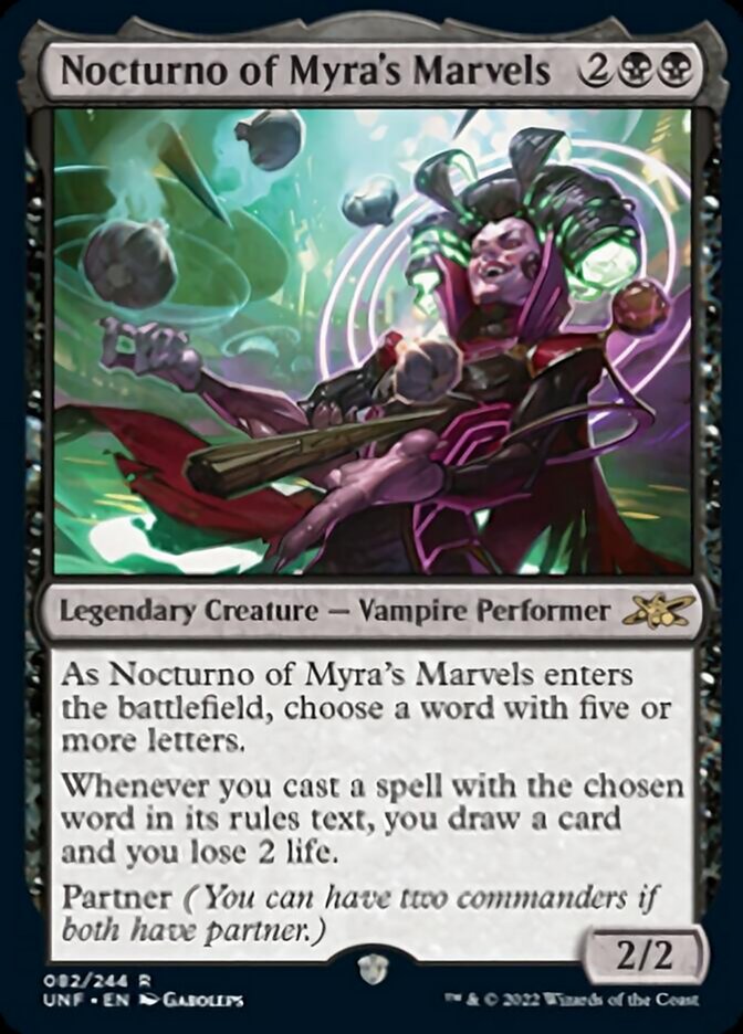 Nocturno of Myra's Marvels [Unfinity] | Fandemonia Ltd