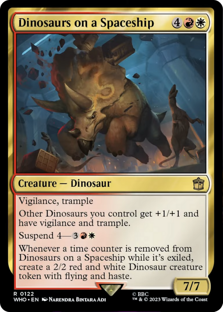 Dinosaurs on a Spaceship [Doctor Who] | Fandemonia Ltd