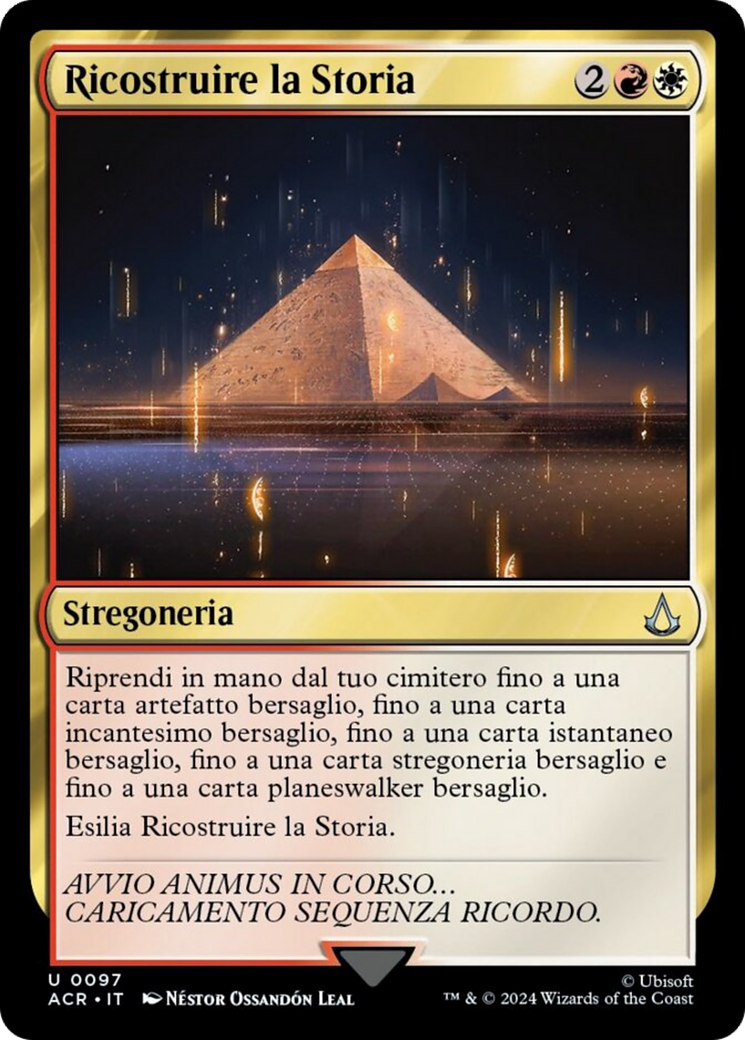 Reconstruct History [Assassin's Creed] | Fandemonia Ltd