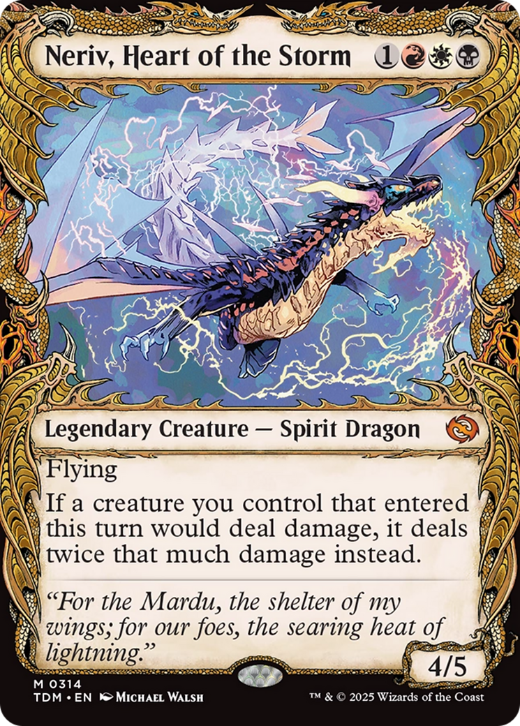 Neriv, Heart of the Storm (Showcase) [Tarkir: Dragonstorm] | Fandemonia Ltd