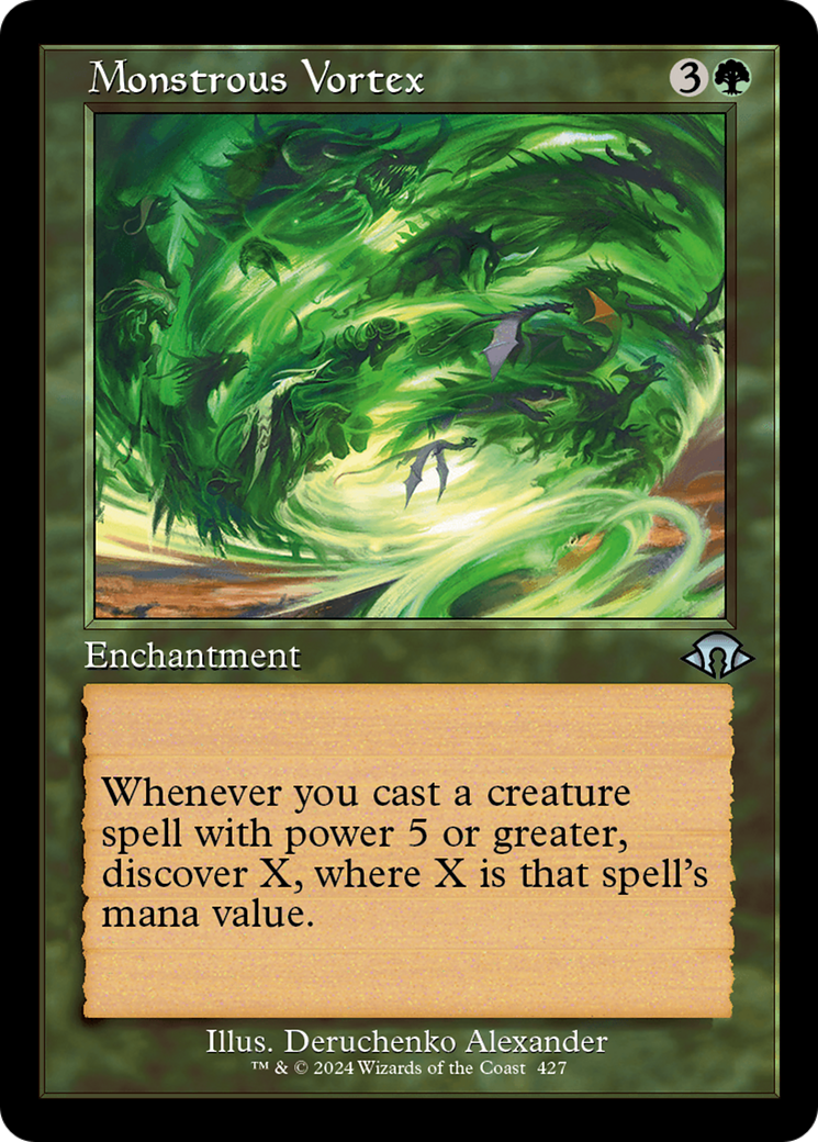 Monstrous Vortex (Retro) [Modern Horizons 3] | Fandemonia Ltd