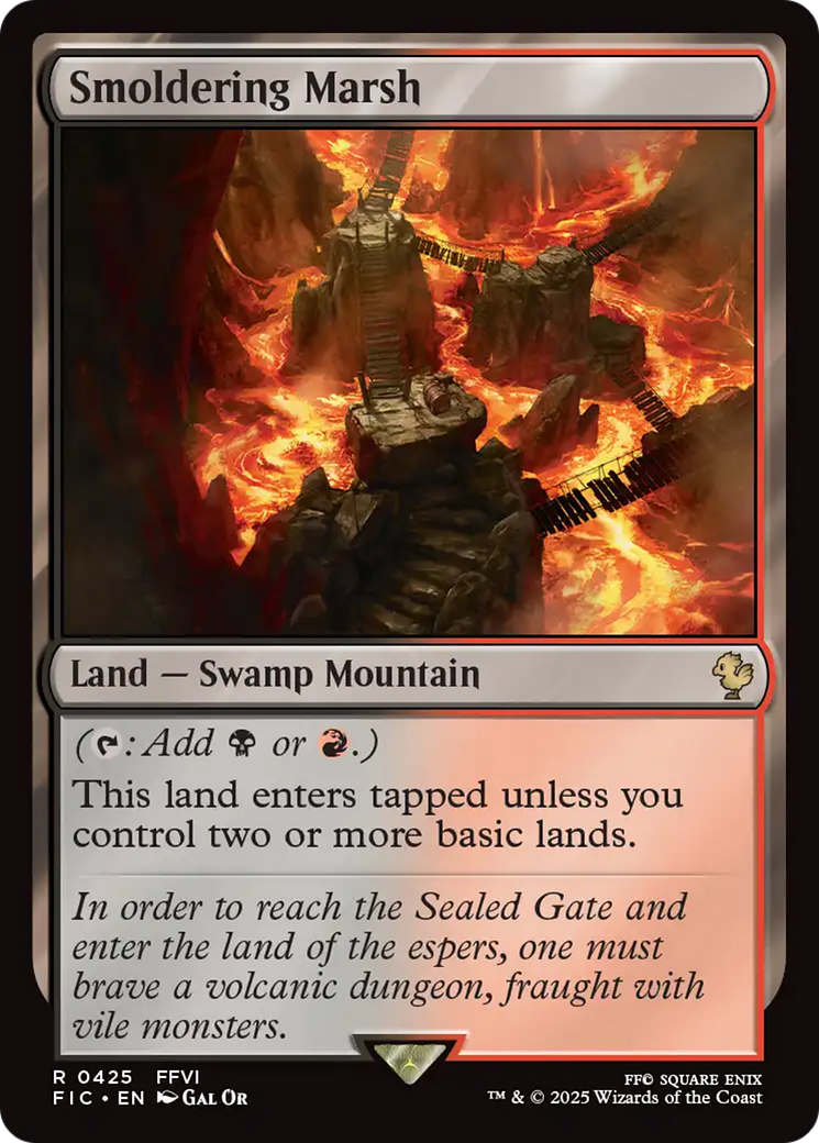 Smoldering Marsh [FINAL FANTASY Commander] | Fandemonia Ltd