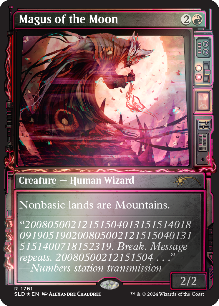 Magus of the Moon (Rainbow Foil) [Secret Lair Drop Series] | Fandemonia Ltd
