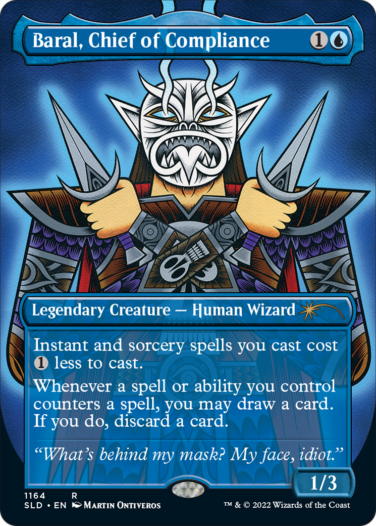 Baral, Chief of Compliance (Borderless) [Secret Lair Drop Series] | Fandemonia Ltd