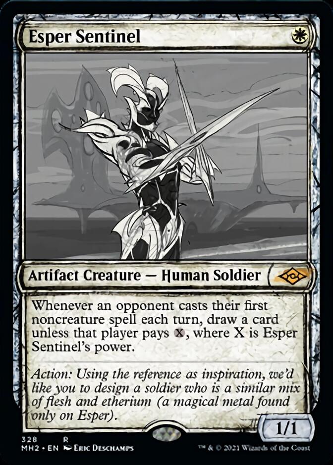 Esper Sentinel (Sketch) [Modern Horizons 2] | Fandemonia Ltd
