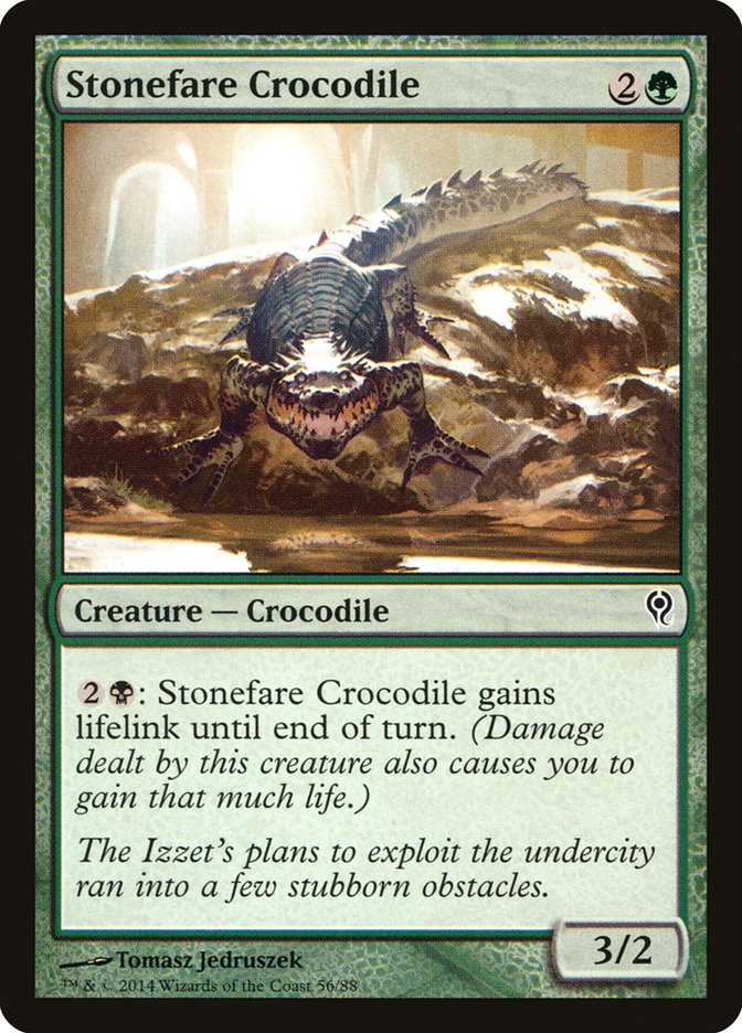 Stonefare Crocodile [Duel Decks: Jace vs. Vraska] | Fandemonia Ltd