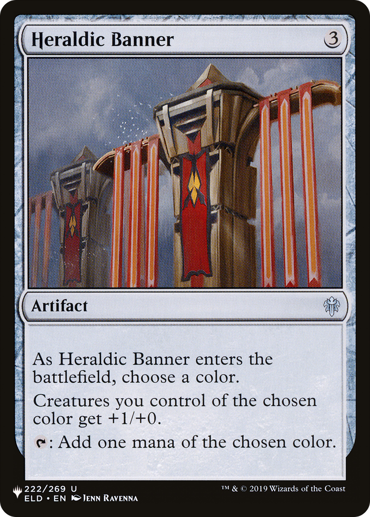 Heraldic Banner [The List] | Fandemonia Ltd