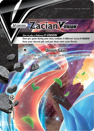 Zacian V-Union (SWSH163) [Sword & Shield: Black Star Promos] | Fandemonia Ltd