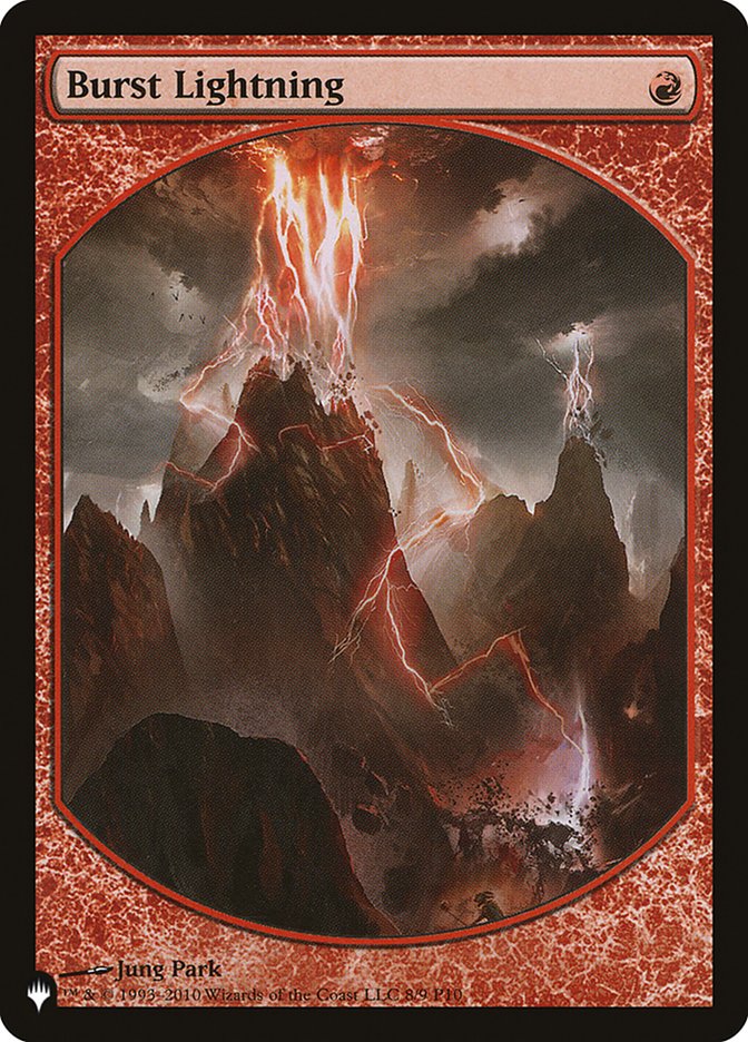 Burst Lightning [The List] | Fandemonia Ltd