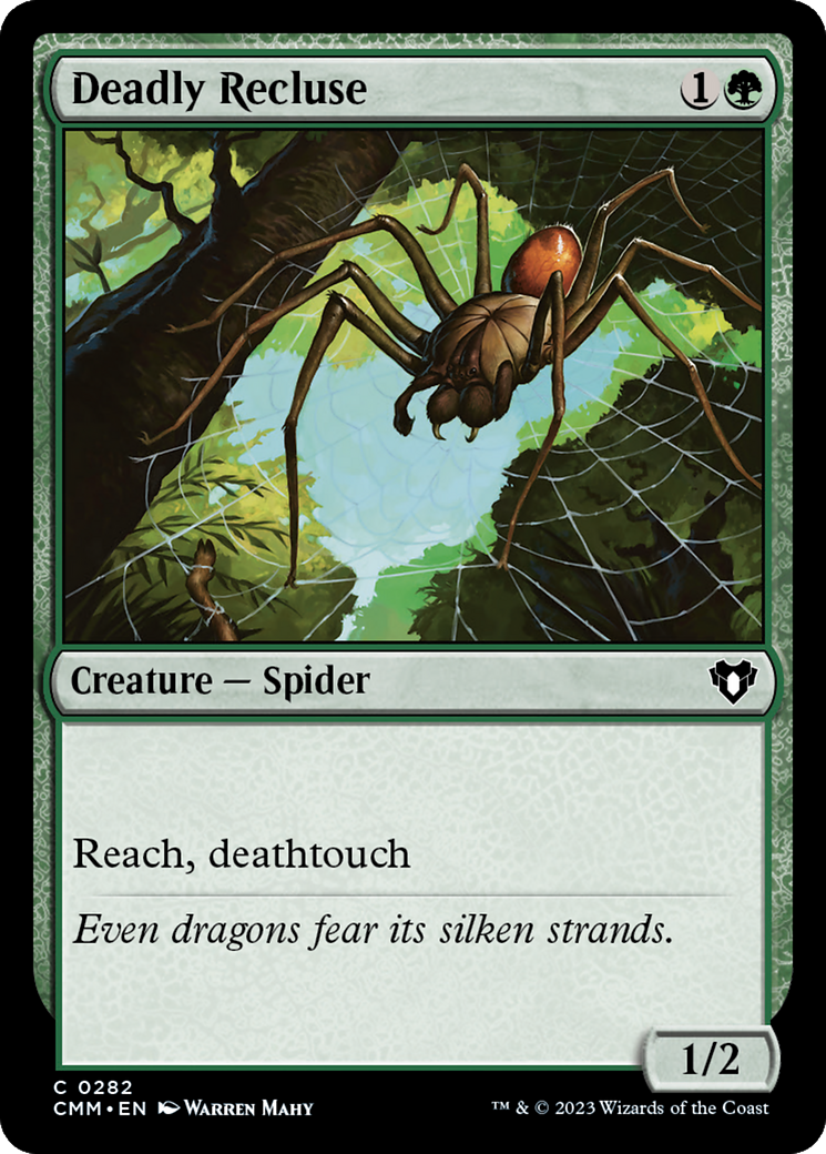 Deadly Recluse [Commander Masters] | Fandemonia Ltd