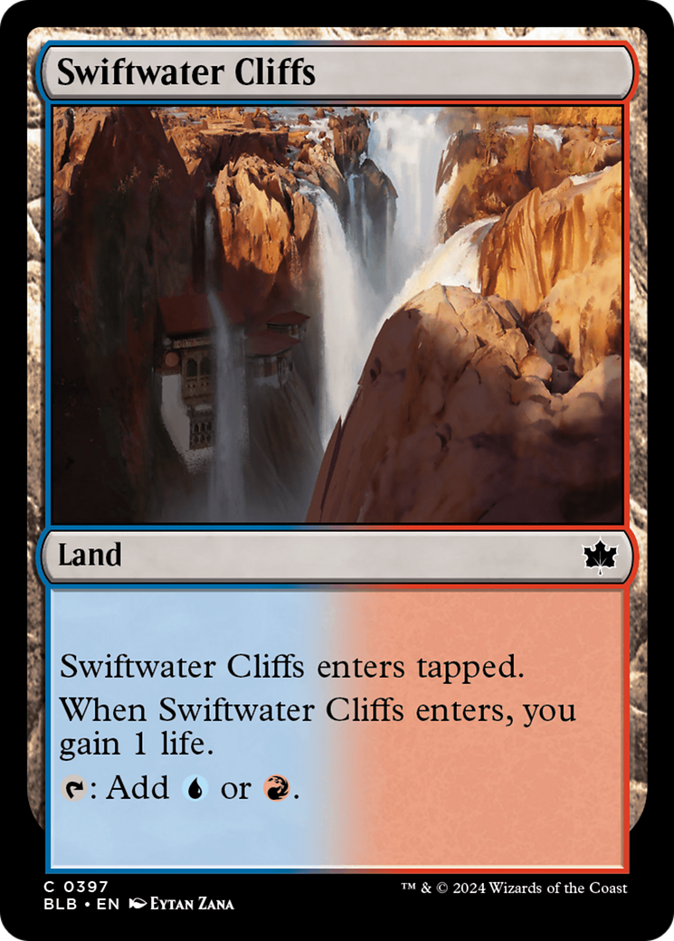 Swiftwater Cliffs [Bloomburrow] | Fandemonia Ltd