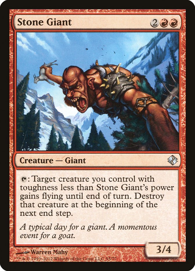 Stone Giant [Duel Decks: Venser vs. Koth] | Fandemonia Ltd