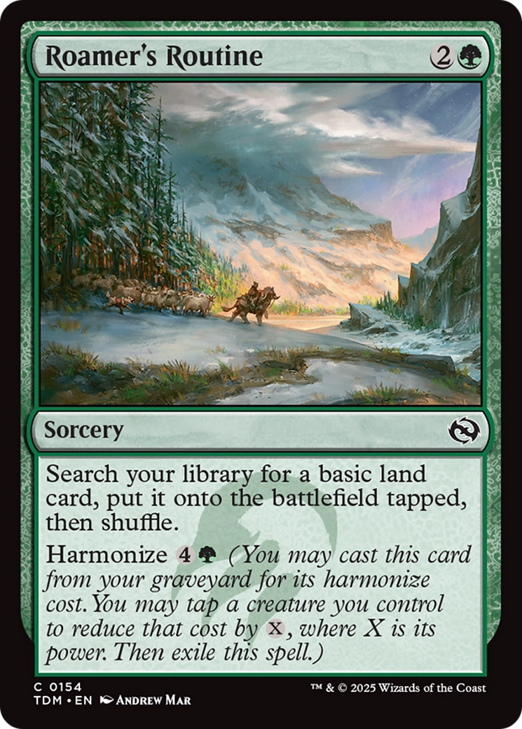 Roamer's Routine [Tarkir: Dragonstorm] | Fandemonia Ltd