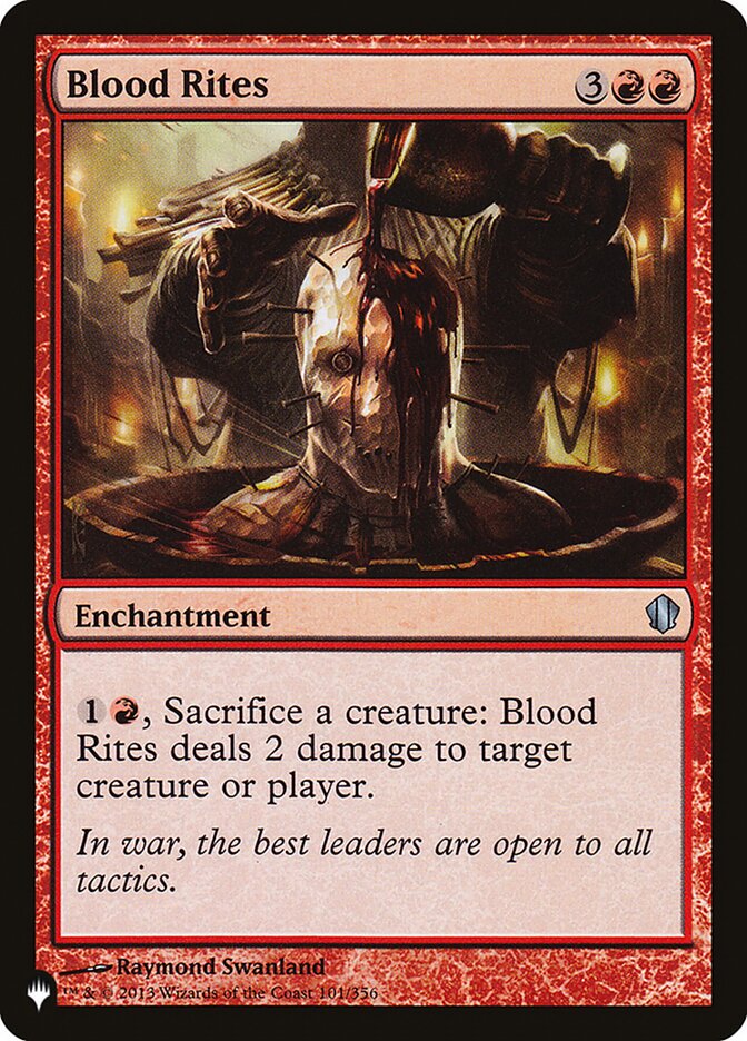 Blood Rites [The List] | Fandemonia Ltd