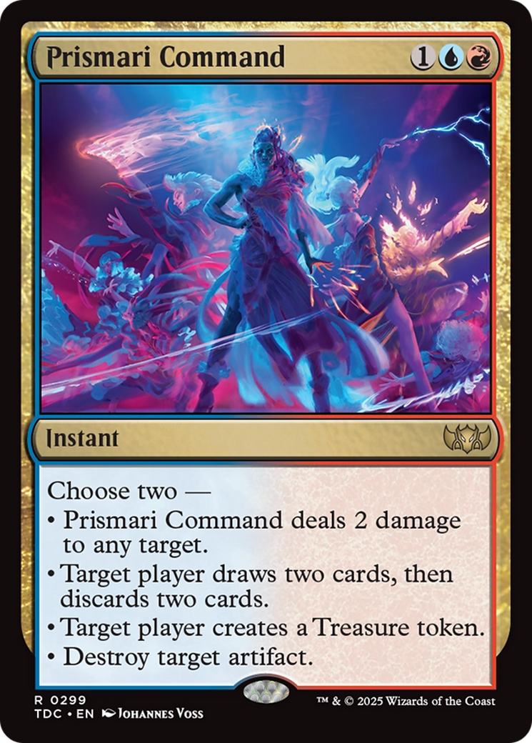 Prismari Command [Tarkir: Dragonstorm Commander] | Fandemonia Ltd