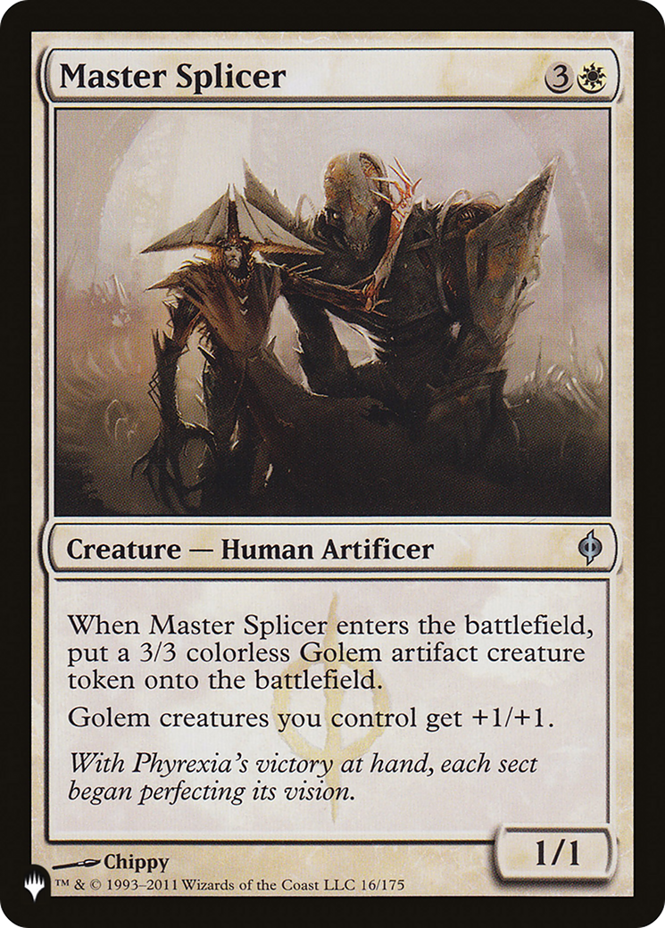 Master Splicer [The List] | Fandemonia Ltd