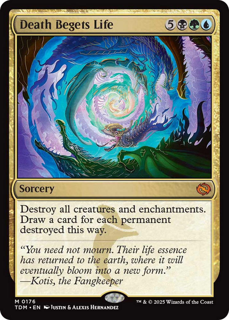 Death Begets Life [Tarkir: Dragonstorm] | Fandemonia Ltd